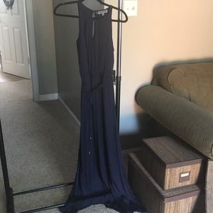 Gorgeous Jennifer Lopez navy maxi dress - NWT